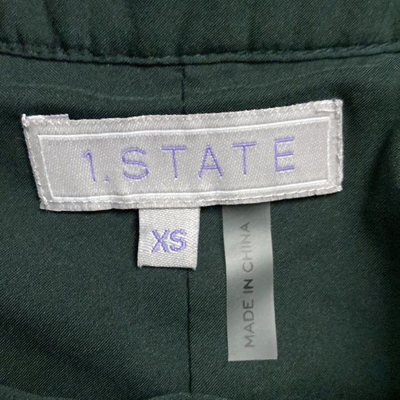 1. State Green Textured Skirt Size XS - Picture 4 of 8